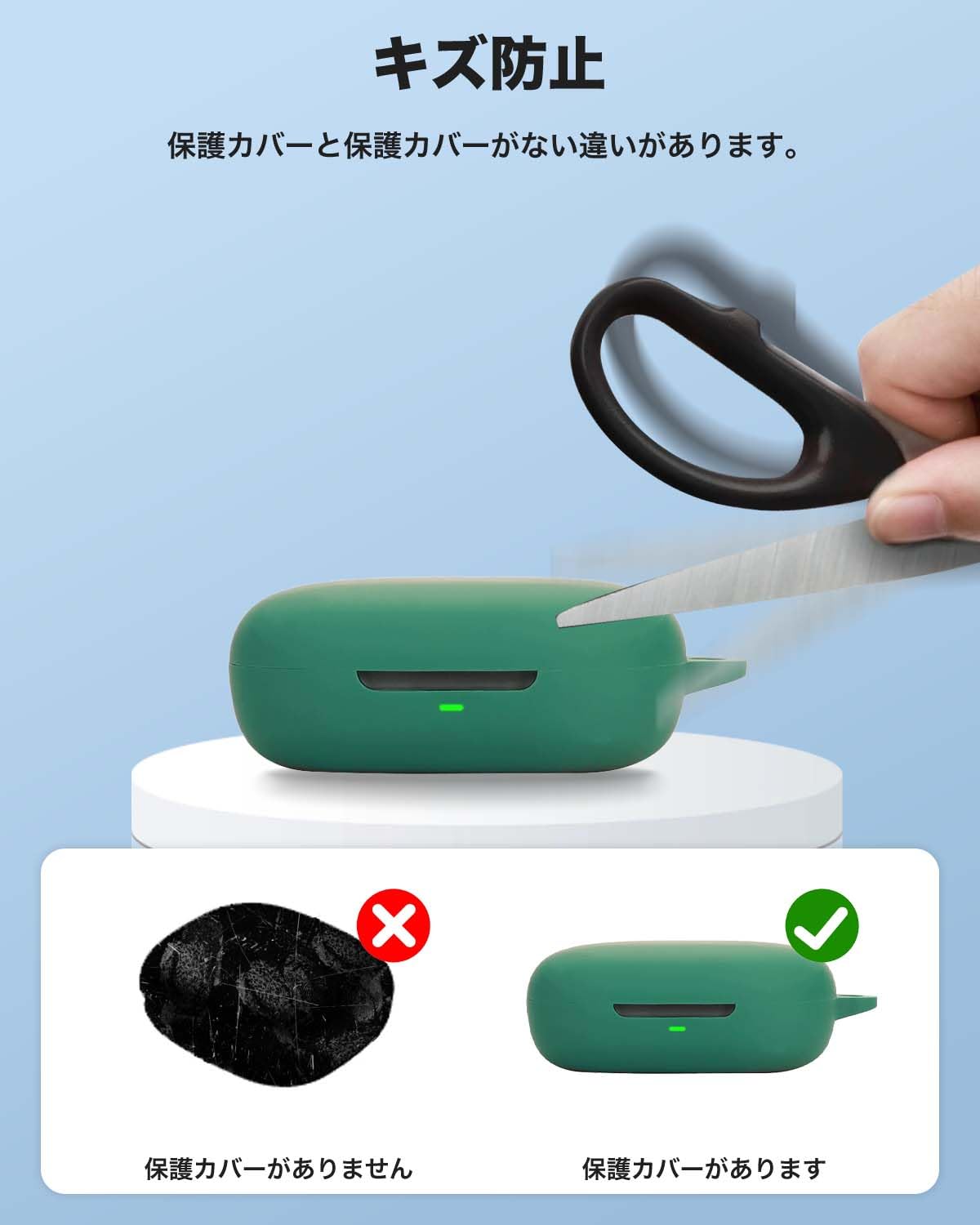 Amazon | EarFun OpenJump 用 ケース YAJOJO ワイヤレス イヤーホン