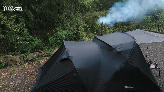 n*m様 Springhill 崑崙Pro3.0 ドームテント ブラック 新品・ Amazon.co.jp: Springhill 崑崙Pro3.0 ドームテント 4-6人用