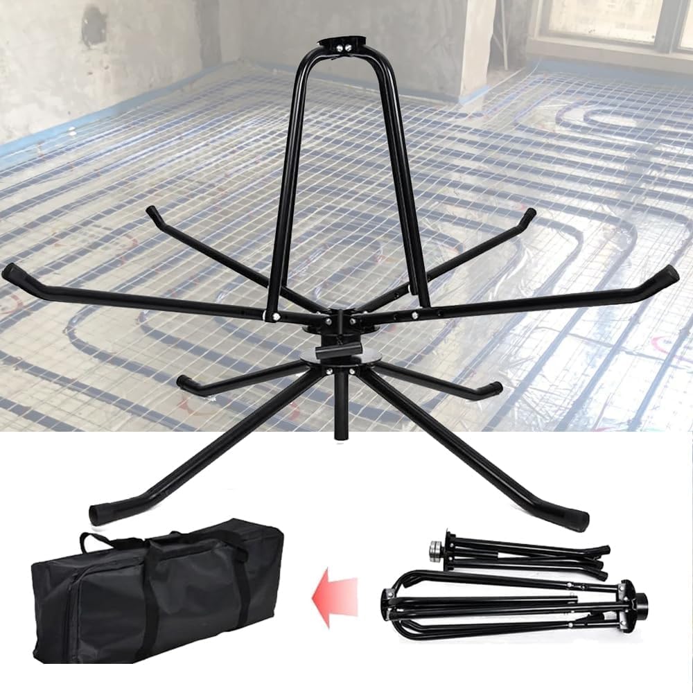Para tubos de calefacción por suelo radiante, 16-32 mm, PEX PERT AL/PEX, tubo compuesto de calefacción por suelo radiante, máx. 300 kg, cable de 600 metros, enrollador, enrollador, enrollador,