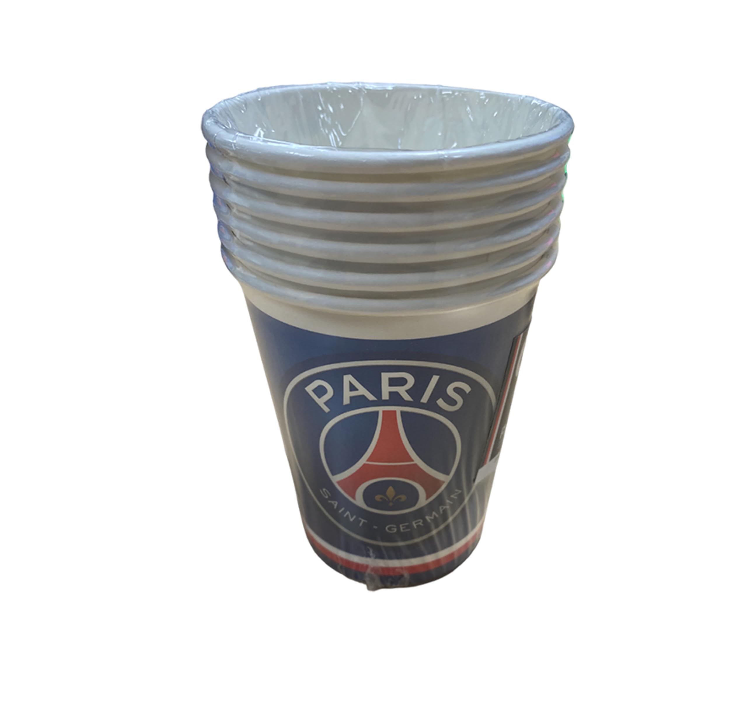 PSG 12 x verre gobelet jetable 25cl Collection officielle PARIS SAINT GERMAIN