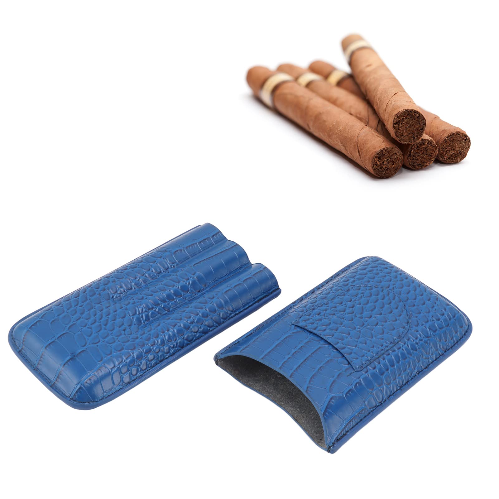 Étui à cigares de voyage en cuir, boîte à cigares, 93,bois, poche portable, 3 cigares, porte-tube, gadget humidificateur extérieur Étui à cigares de voyage en cuir, boîte à cigares, 93,bois, poche portable, 3 cigares, porte-tube, gadget humidificateur extérieur