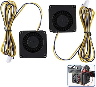 Creality Original Ender 3 Extruder Fan 4010 Blower 40MM 40x40x10MM 24V DC Cooler Small Cooling Fan for 3D Printer Ender 3, 3 pro, Ender 5