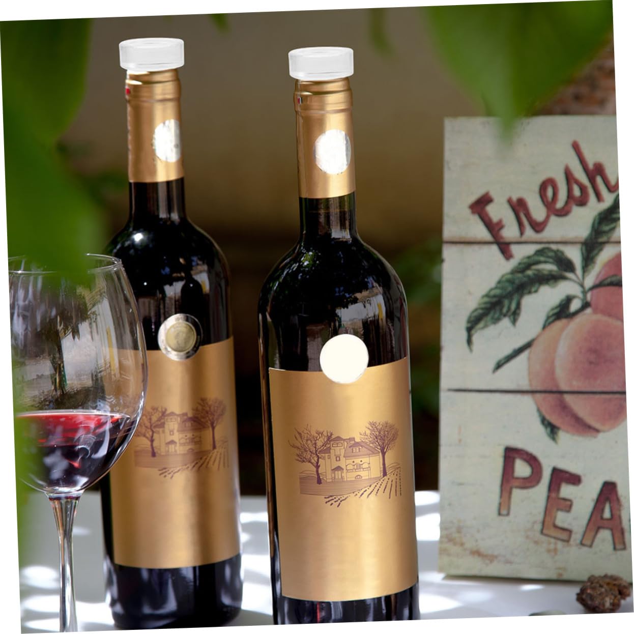 12 piezas Tapón de Vino T-shaped de Vidrio y Flexible Unidades Reutilizables para Sellado Hermético Botellas Conserva Hogar Bar y Restaurante