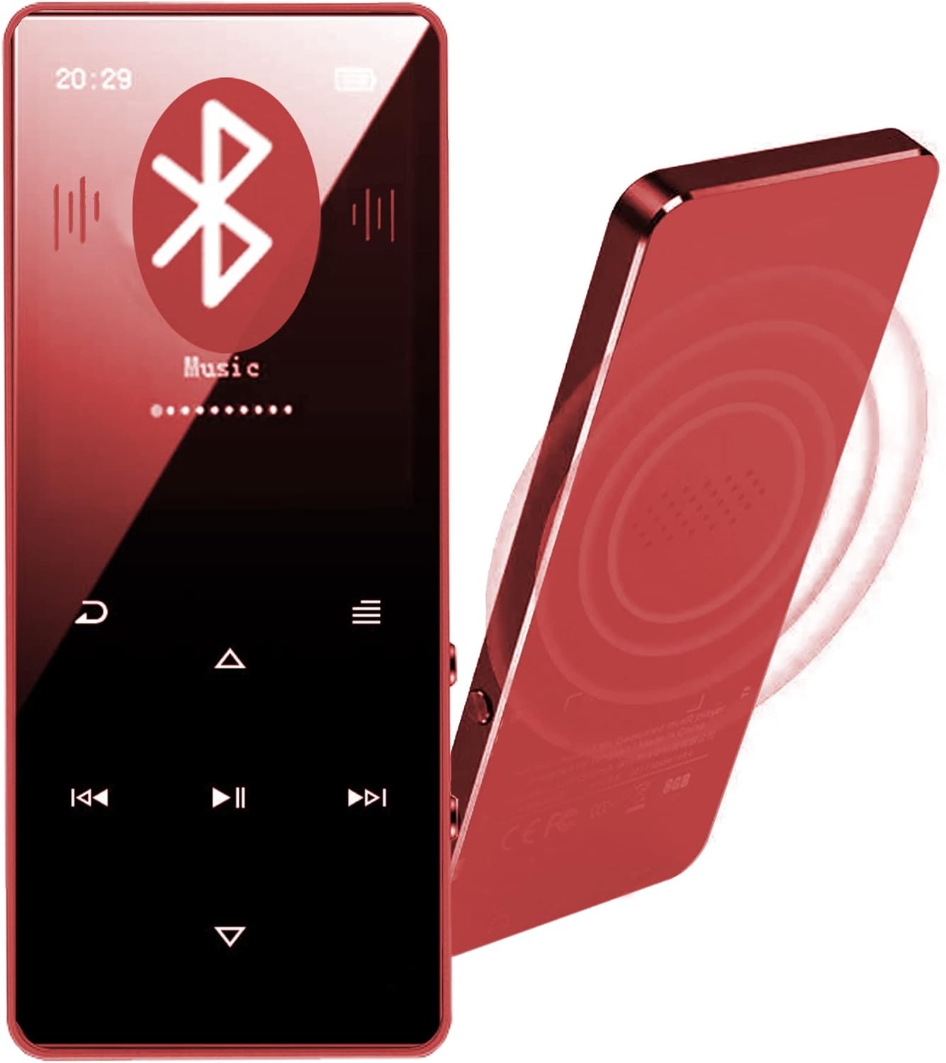 MP3 Player, 16GB MP3 Player with Bluetooth 5.0, Portable HiFi Lossless Sound MP3