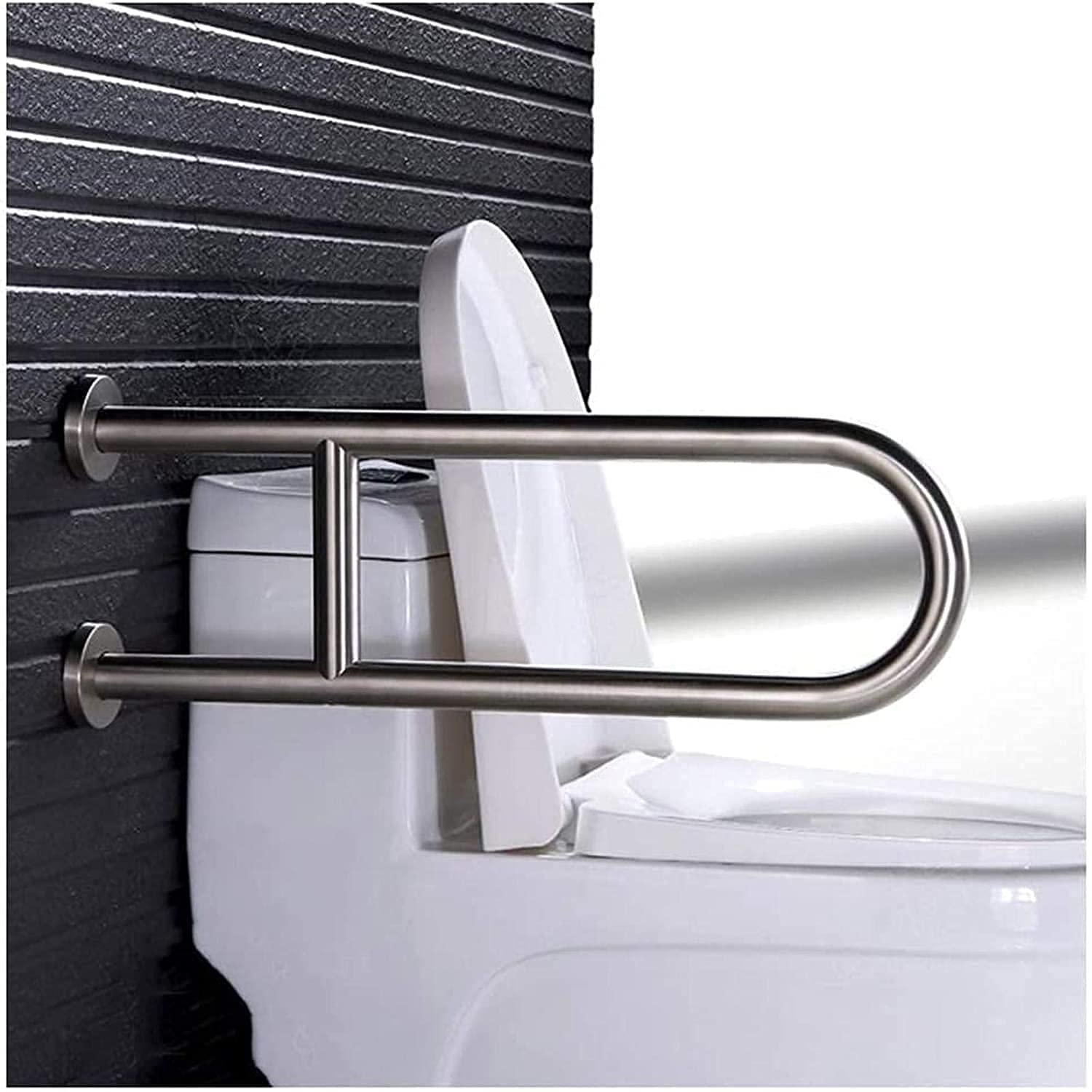 Maniglie per Doccia, ausili per WC, corrimano di Sicurezza Senza Barriere in Bagno, Barre di Supporto di Sicurezza, tiranti di Supporto Antiscivolo per disabili, Adatto per Hotel, corridoi,