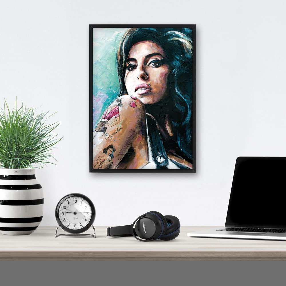 Jazz and Soul 03 Poster musicale 29,7 x 42 cm (A3) - incorniciato e firmato