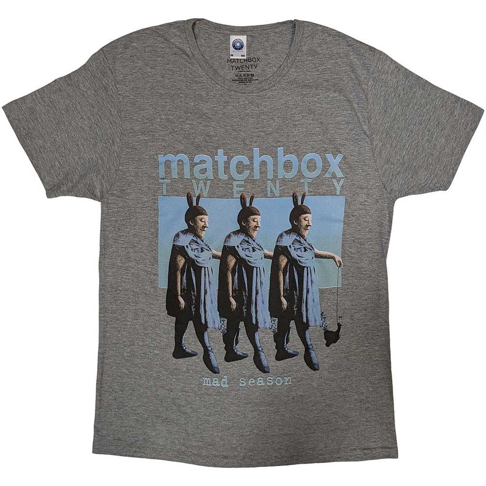 Rock Off officially licensed products Matchbox Twenty Mad Season T Shirt XXL Grey