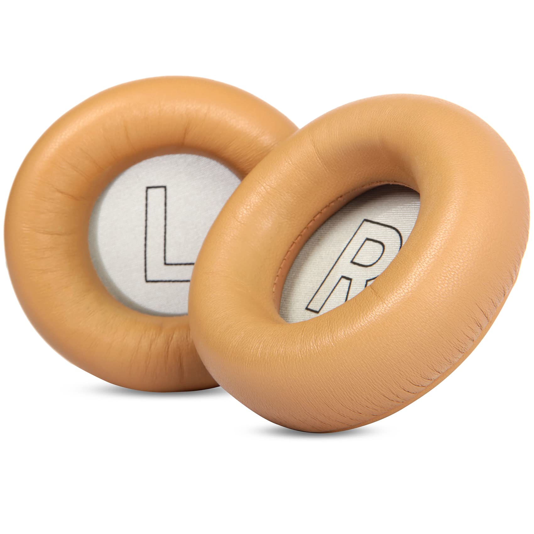 YunYiYi Sheepskin Leather Replacement Earpads Compatible with B&O Beoplay H9i H9 H7 Headphones (Not Compatible with B&O H9 3rd Gen, ) Parts Memory Foam Ear Cushions (Brown Sheepskin)