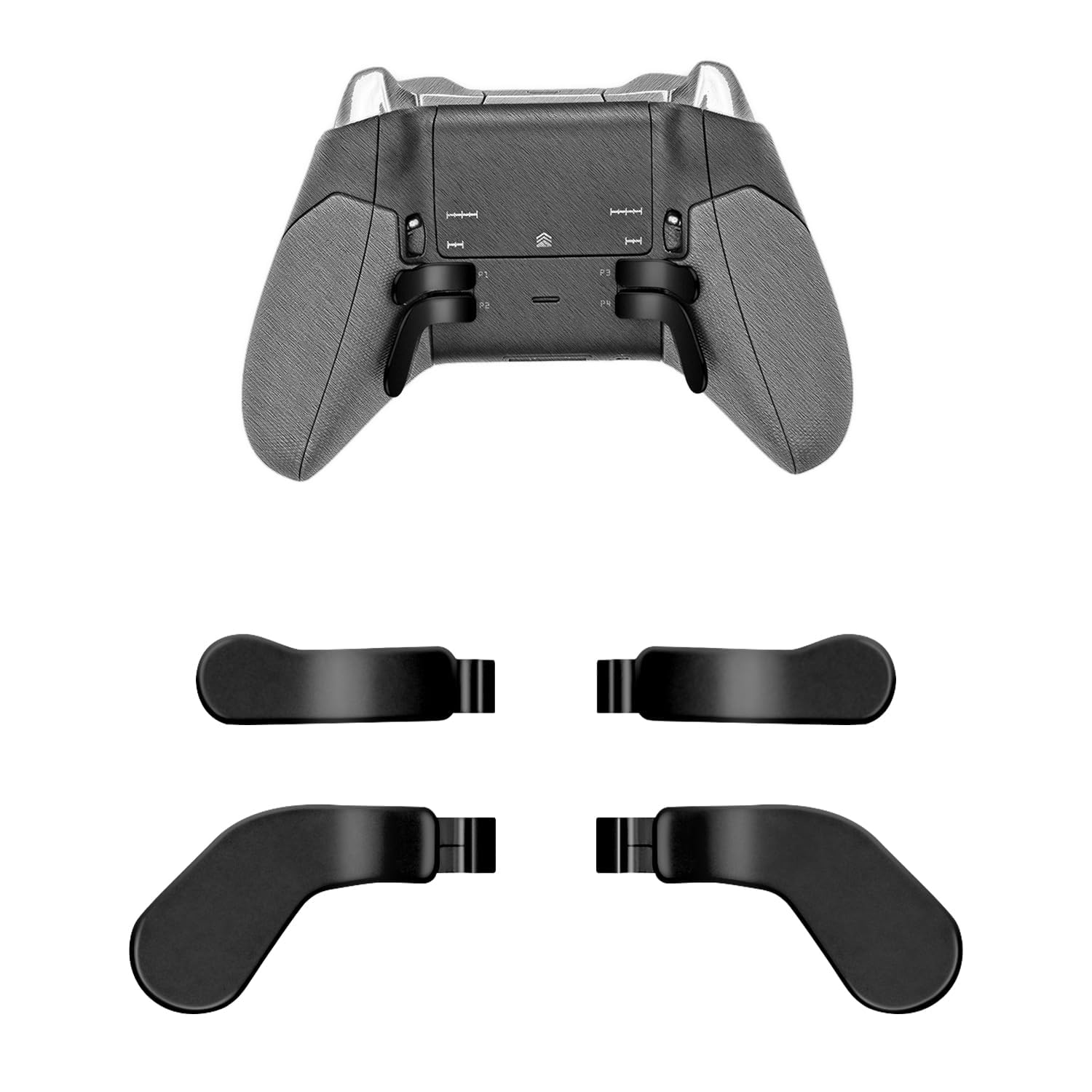 Metal Stainless Steel Paddles Trigger Replacement Parts Accessories Kits Metal Paddles for Xbox Elite Xbox Elite 2 Controller