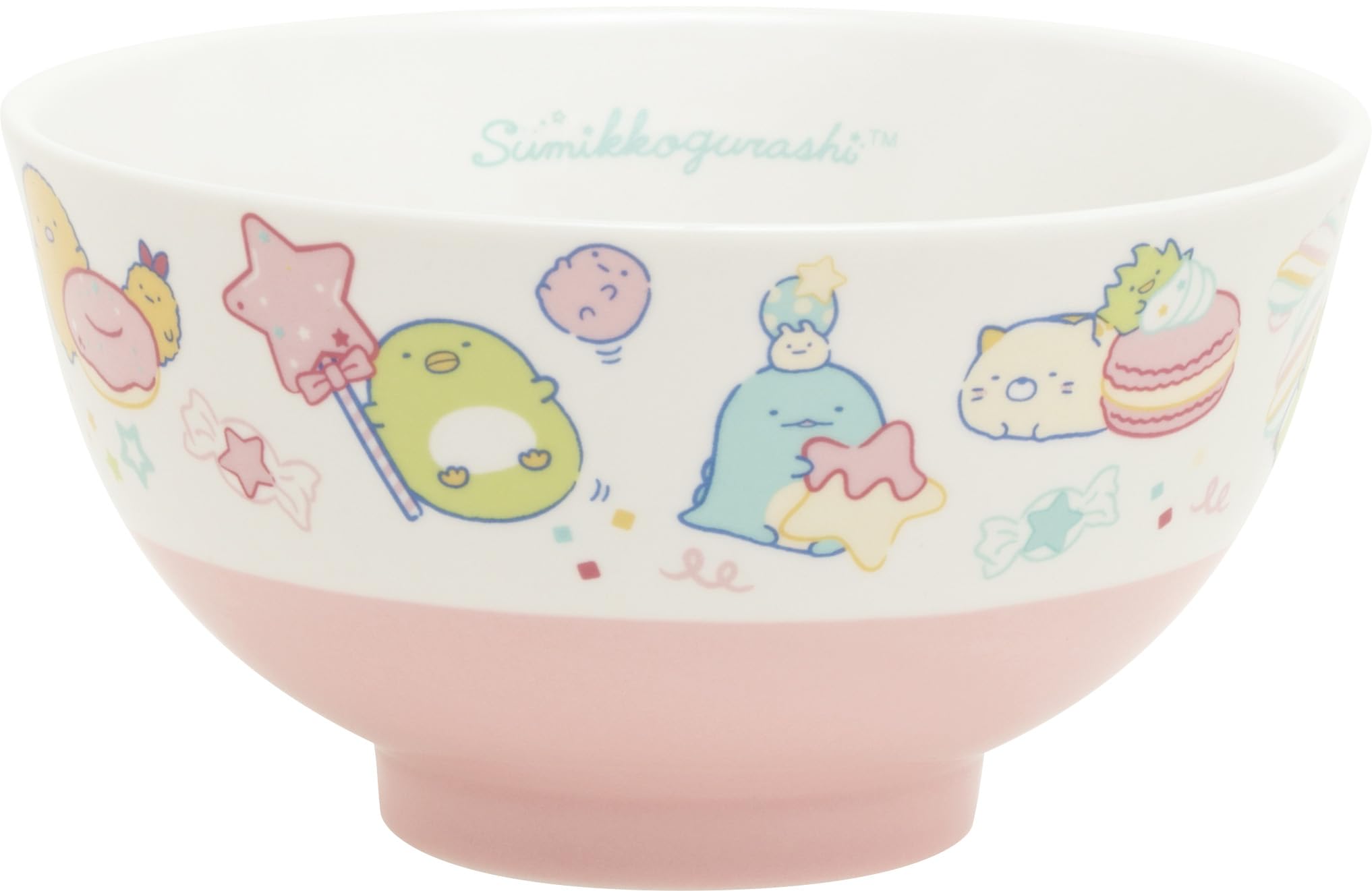 Amazon.co.jp: サンエックス すみっコぐらし茶わんピンク