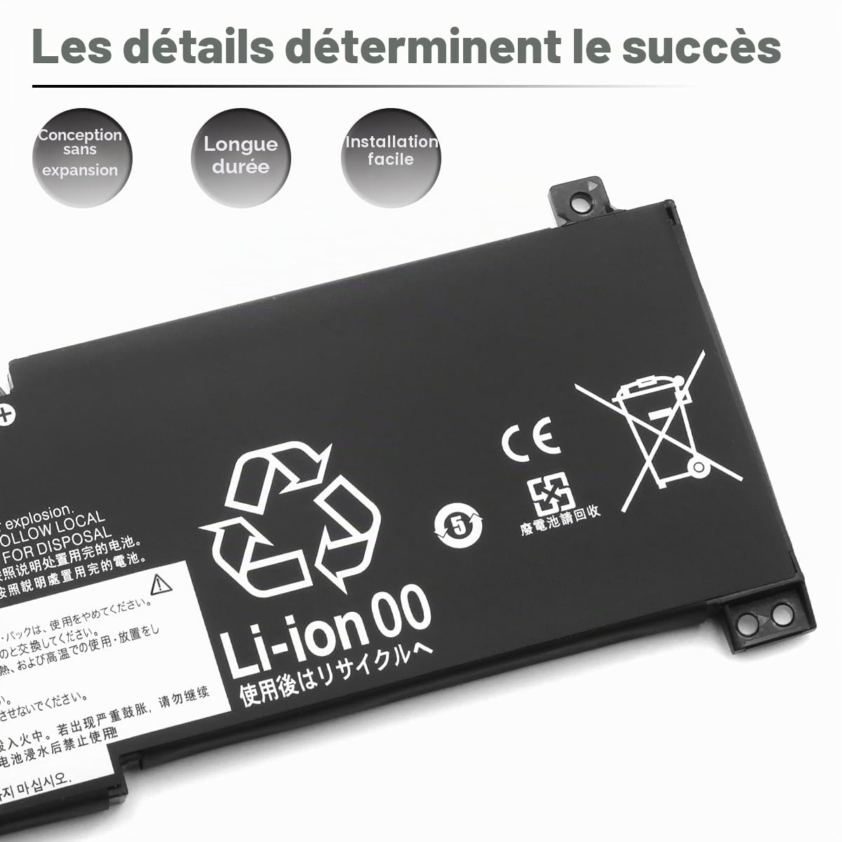 38Wh L20M2PF0 L20C2PF0 L20L2PF0 Batterie pour Lenovo IdeaPad 3-14ADA6 3-14ALC6 3-14ITL6 3-14IAU7 3-15ALC6 3-15ITL6 3-17ADA6 3-17ITL6 G2-ITL G3-IAP G2-ITL ALC IJL G4-IRU L20L3PF0 L20B2PF0