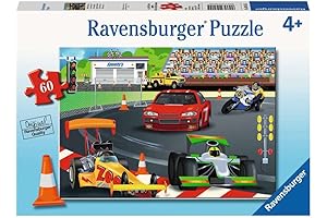 Ravensburger Cars Puzzles for Kids Ages 4-8