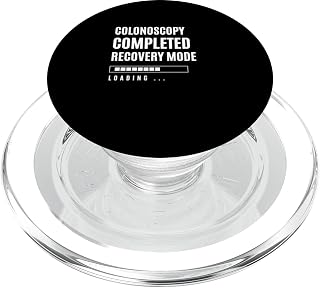 Colonoscopy Completed Recovey Mode Rehab Hospital PopSockets MagSafe PopGrip for iPhone