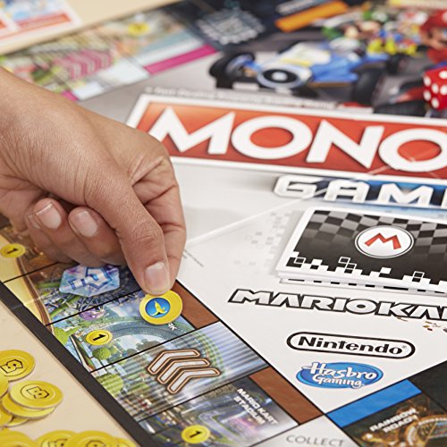 Monopoly Gamer Mario Kart, Gesellschaftsspiel für Erwachsene & Kinder, Familienspiel, der Klassiker der Brettspiele… – Bild 6