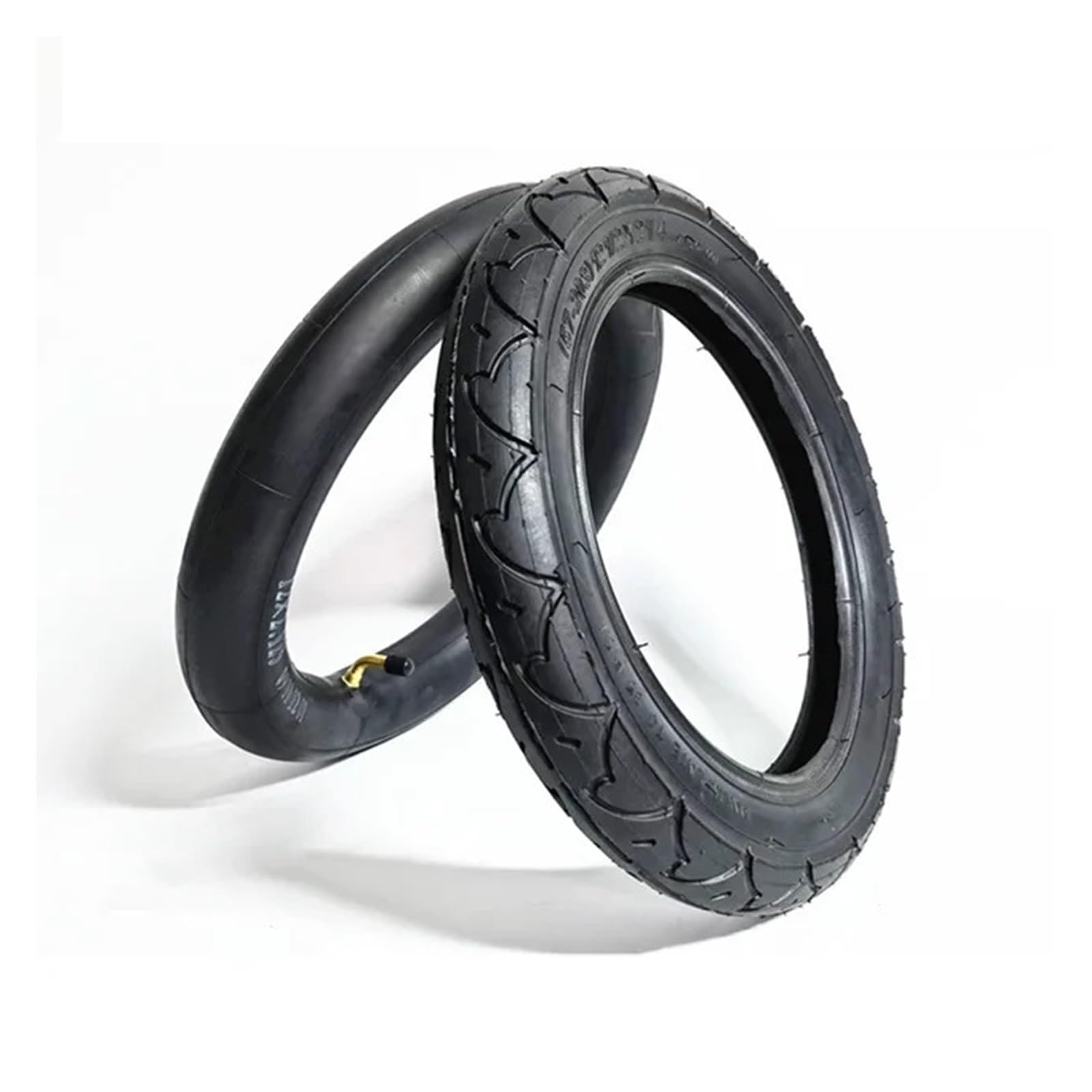 Il Set di Pneumatici e Camera d'Aria for impieghi gravosi 12 12x2 14 garantisce Prestazioni affidabili compatibili con Il motorino carriola for Carrozzina(Inner Tube Tyre)