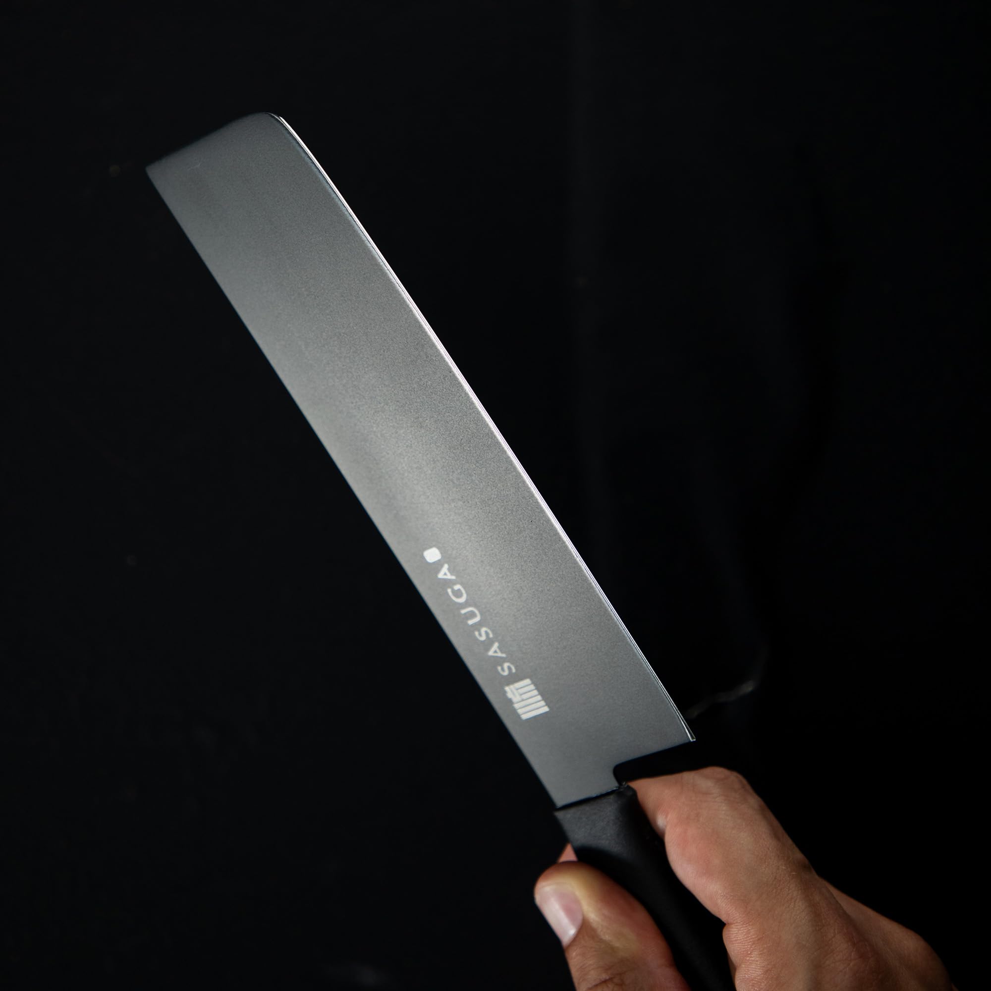SASUGA Leggero Coltello giapponese Nakiri per verdure da 165 mm – Prodotto in Giappone | Acciaio inossidabile al molibdeno-vanadio | Lama a filo piatto per un taglio preciso delle verdure