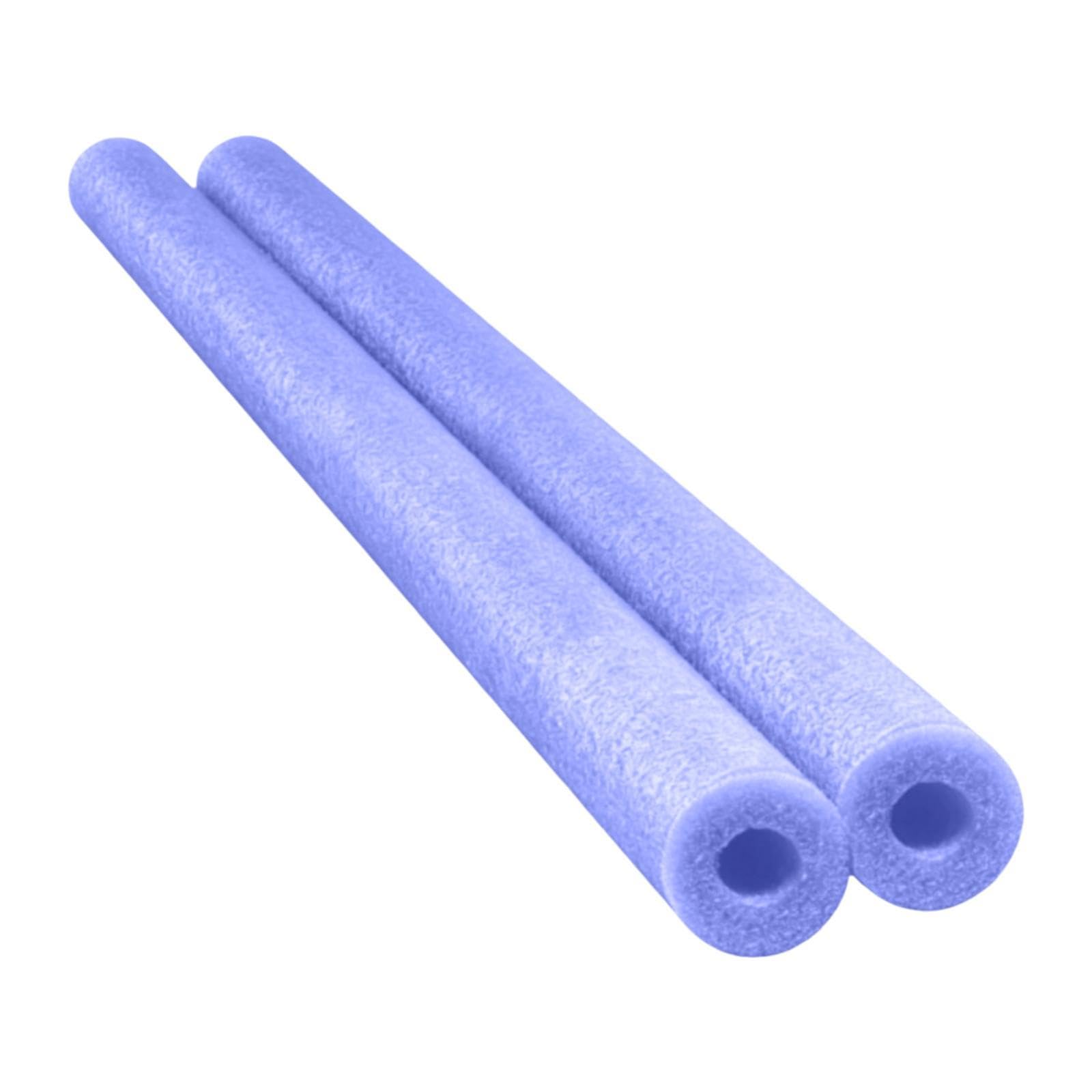 LOVIVER 2x Floating Pool Noodles Swimming Pool Floats Reusable Fun Game Buoyancy Hollow Tubes Swim Noodles for Backyard Practice Lake, Purple