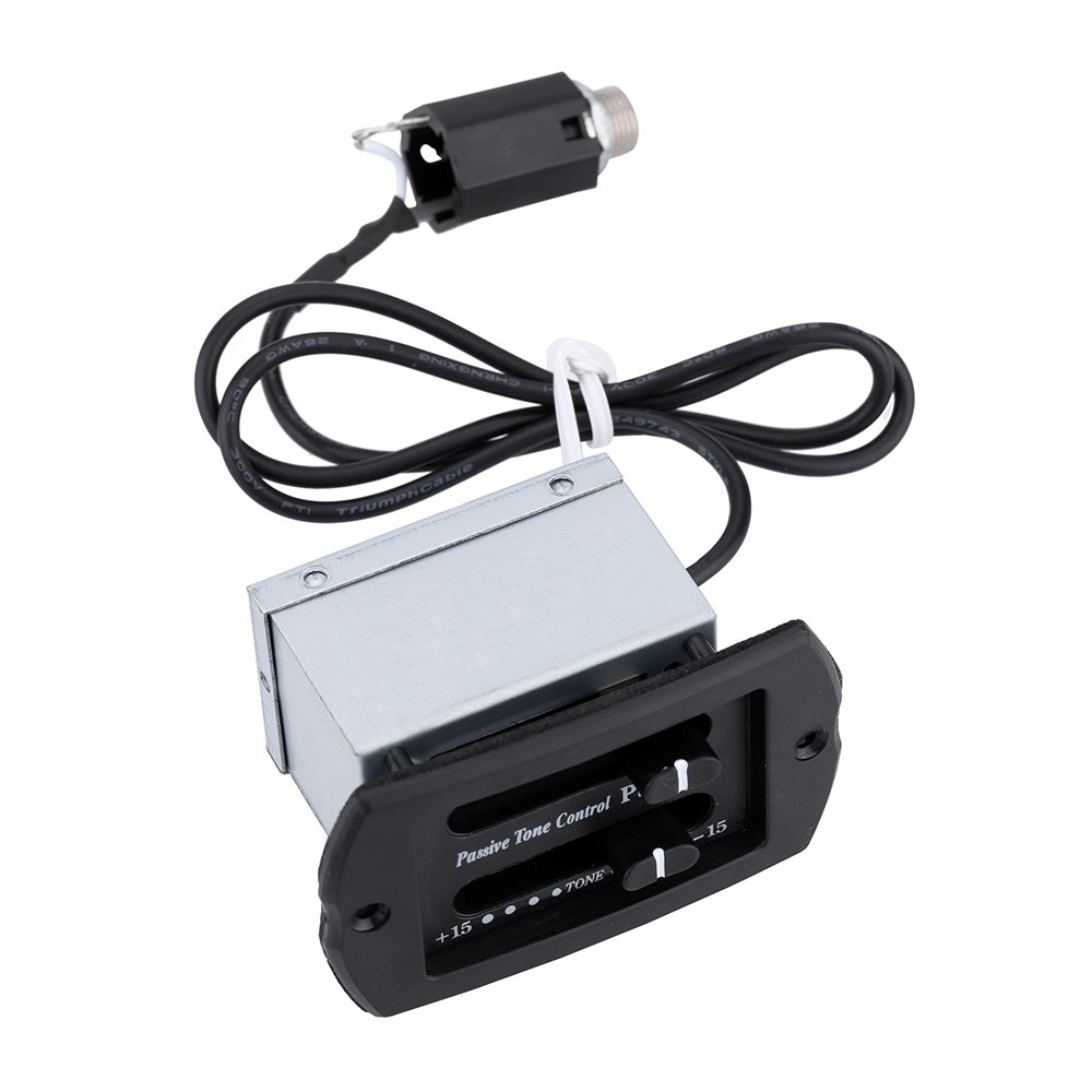 Semplice Pickup per Chitarra Equalizzatore Preamplificatore Sintonizzatore Piezoelettrico Pickup Band Strumento Musicale