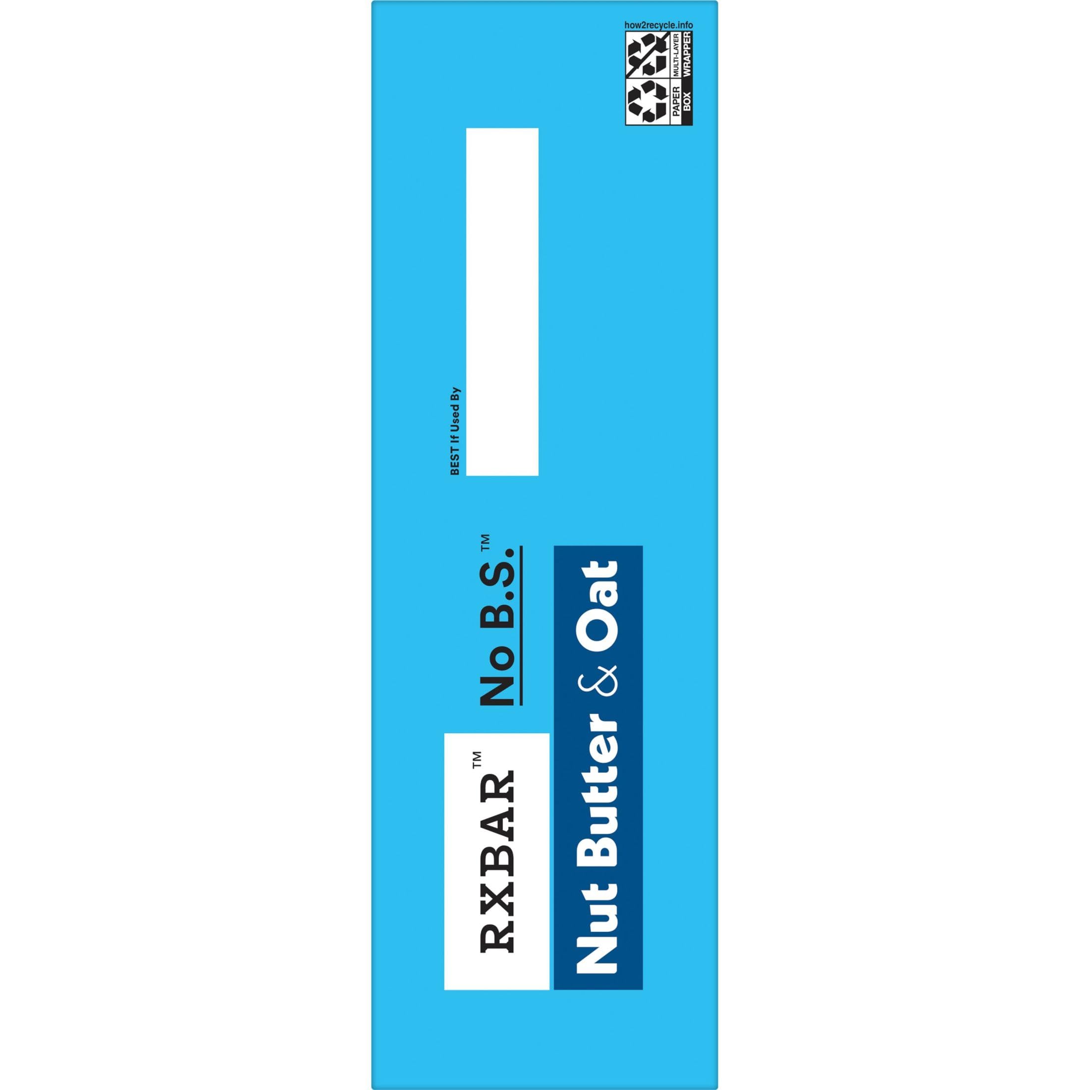 RXBAR A.M. Barrette proteiche, snack senza glutine, snack per la colazione, mirtillo, scatola da 22 once (12 barrette)