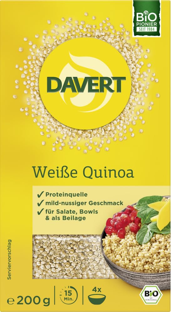 Davert Bio Weißer Quinoa (6 x 200 gr)