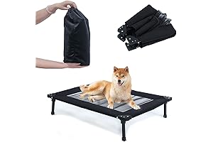 Pozico Foldable Elevated Dog Cot: Ultimate Comfort for Your Canine Companion
