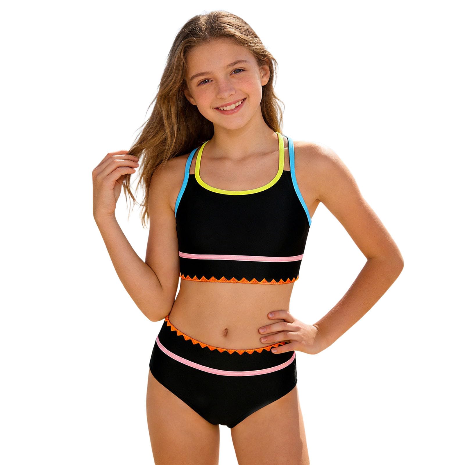Luadnysin Trikini Niña Ropa De Baño Bañador Niña 9 Años Braga Menstrual 12 Bikini 6 Bañadores Niños 4 Natacion 14 3 Manga Larga Transpirable para 2 145 10 Bikinis Braguitas Adolescente Chica Culetin Deportivo