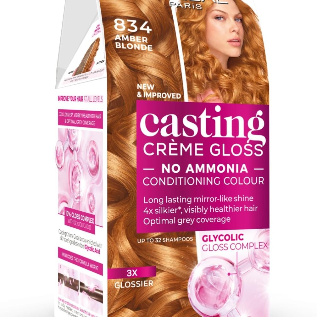 L'oreal Casting Casting Crème Gloss 834 Amber Blonde