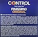 Control 2in1 Finissimo Preservativos - Caja de condones con dosis de lubricante...