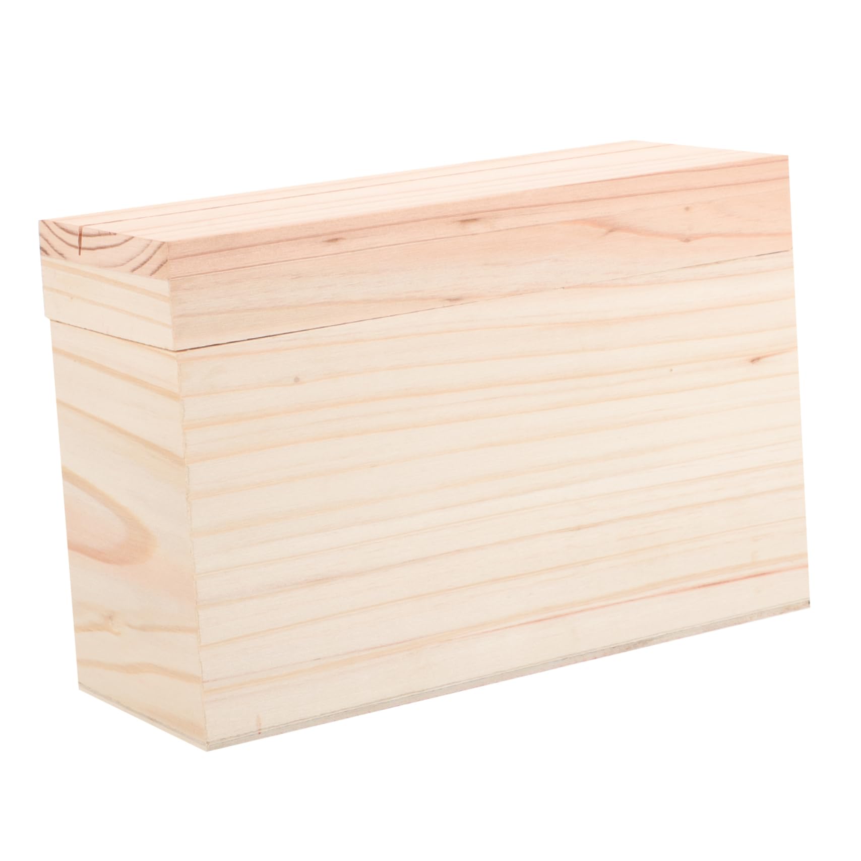 Ciieeo Recipe Card Holder Storage Box Wooden for Kitchen Decor and Organization