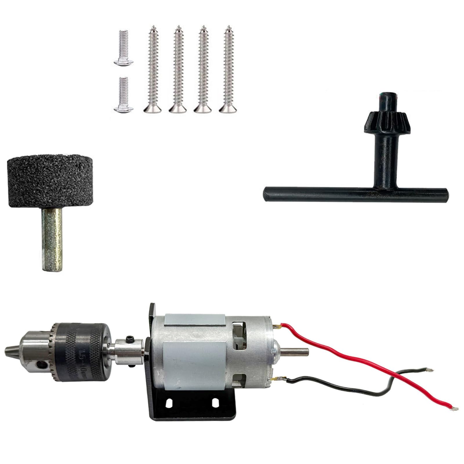 Portable Lithium Grinder Motor, Ergonomic Grip & Stainless Bracket for Sanding and Applications Lithium Cordless Grinder