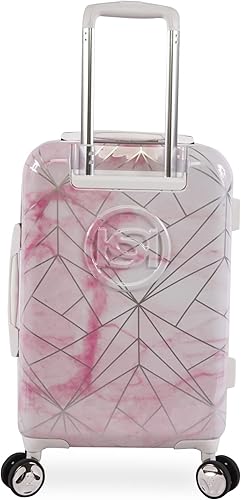Vista 4 de bebe Equipaje para mujer Alana de 21 pulgadas rígido Mármol rosa Equipaje Alana 21 Hardside Equipaje de mano