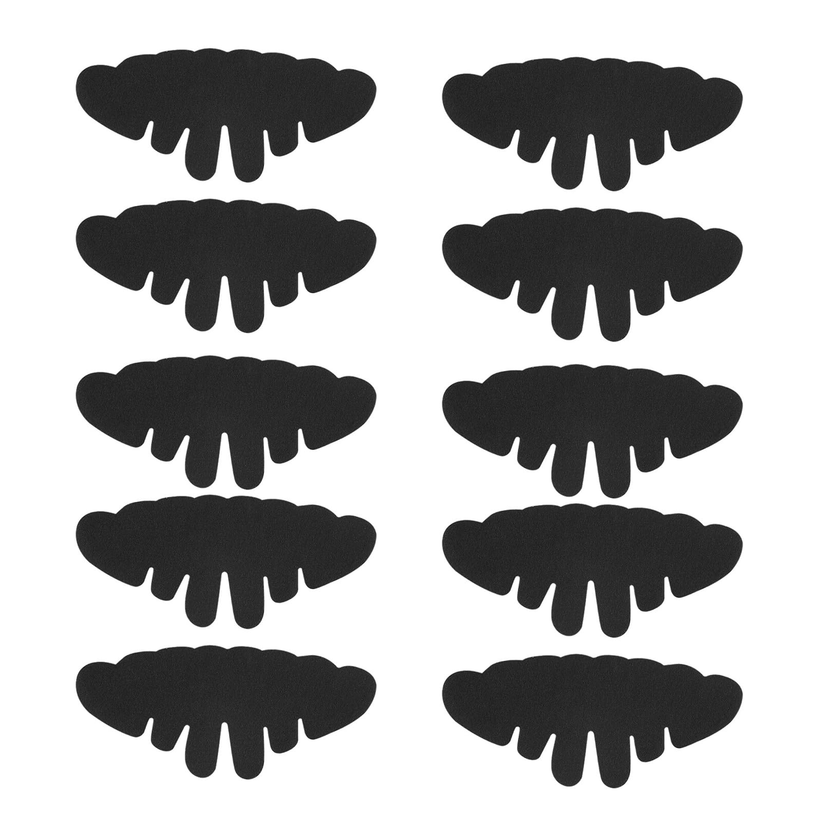 CRFFZ 10 Pcs Baseball Caps Inserts Shapers Caps Filler Shaper Hat Sweat Liner Hats Inner Flexible Hat Liner
