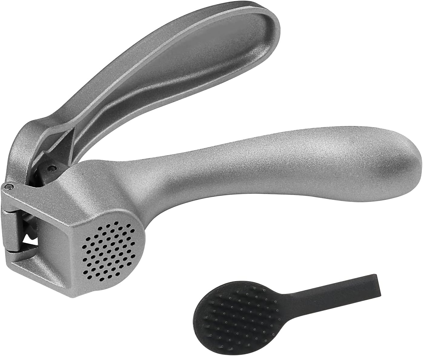 Ergonomic Garlic Press & Mincer – Rust Proof, No Peel, Dishwasher Safe Ergonomic Garlic Press & Mincer – Rust Proof, No Peel, Dishwasher Safe