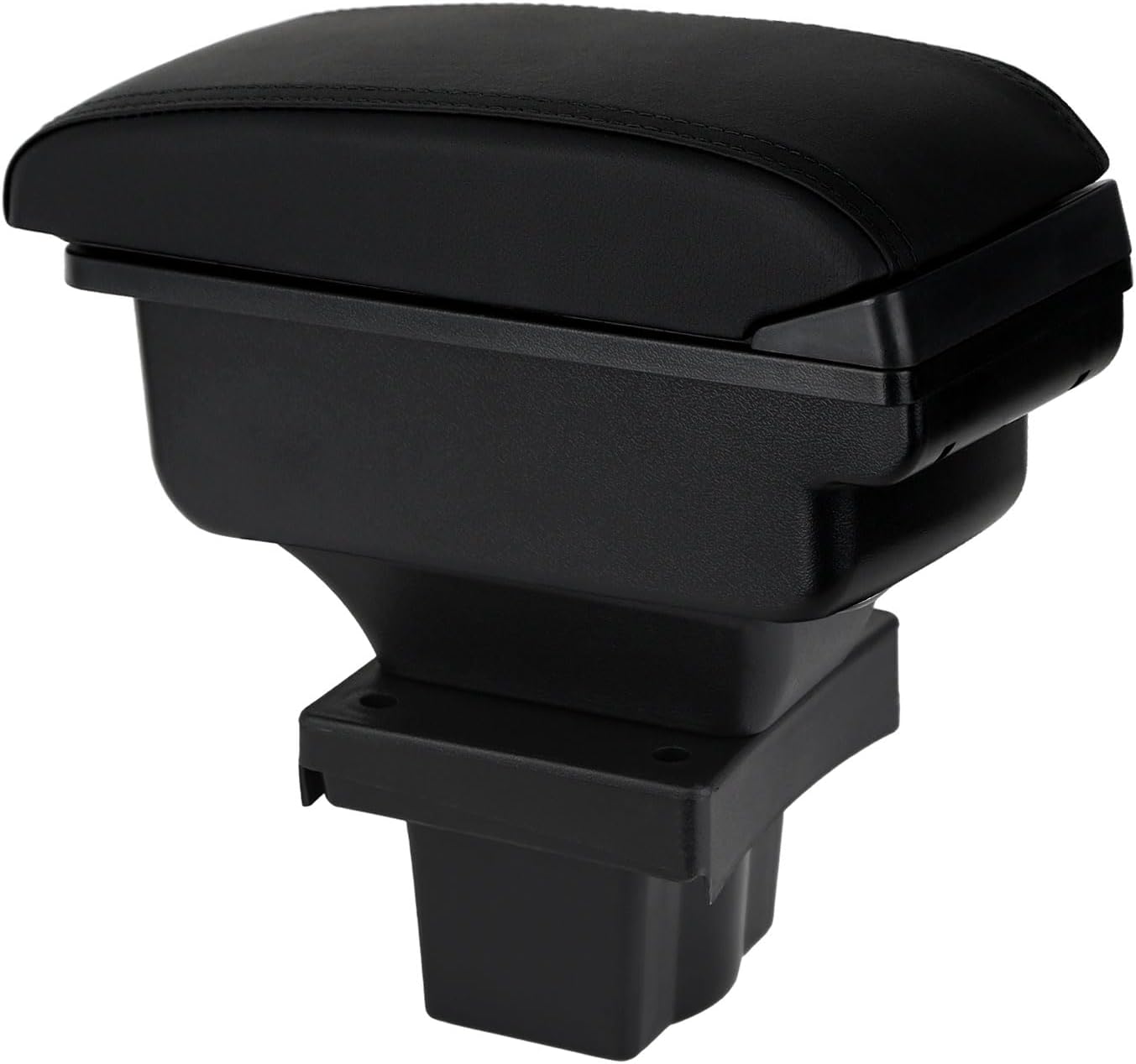 Armrests Compatible with Skoda Octavia Armrest 2005-2011 Center Console Organizer Box Double Layer Storage Space Extended Elbow Rest Plate (Black Line)