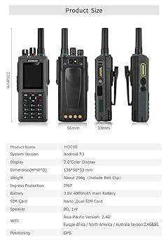Amazon.com: Anysecu HD-760 4G Network Radio Android 7.1