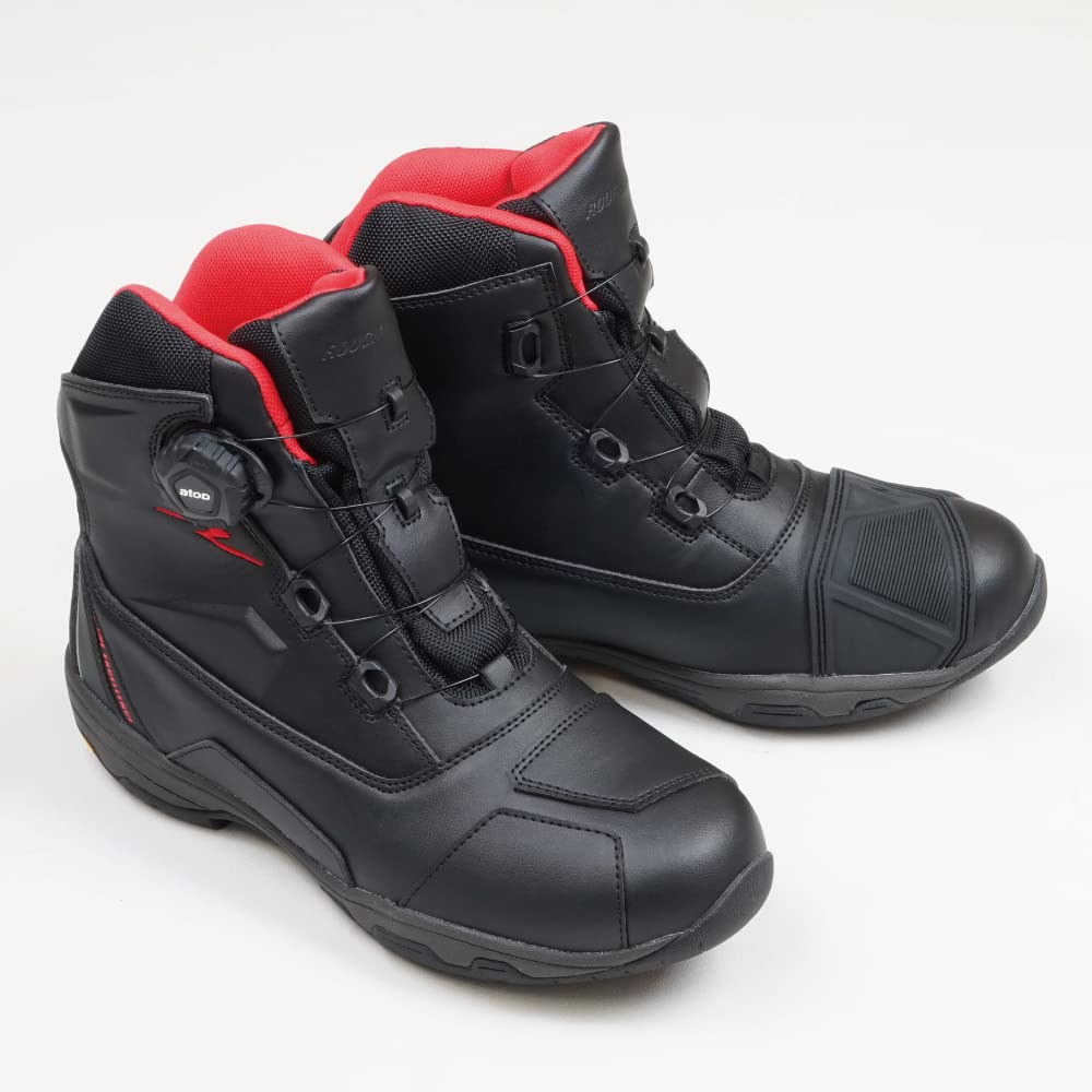 ROUGH&ROAD ライディングシューズ　バイク用 Amazon.co.jp: ラフ&ロード(ROUGH&ROAD) バイク シューズ デュアル