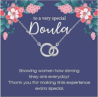 Birth Doula Necklace Doula Thank You Gift Midwife Jewelry Birthing Staff Caregiver Gift For Doula