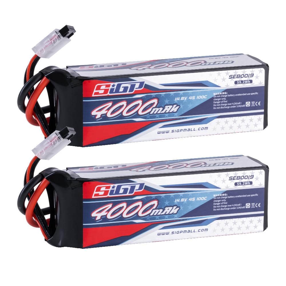 2 Batteries Lipo Yowoo 4S 5000mAh 150C – Graphène, XT90-S, Pour Drone FPV Et RC