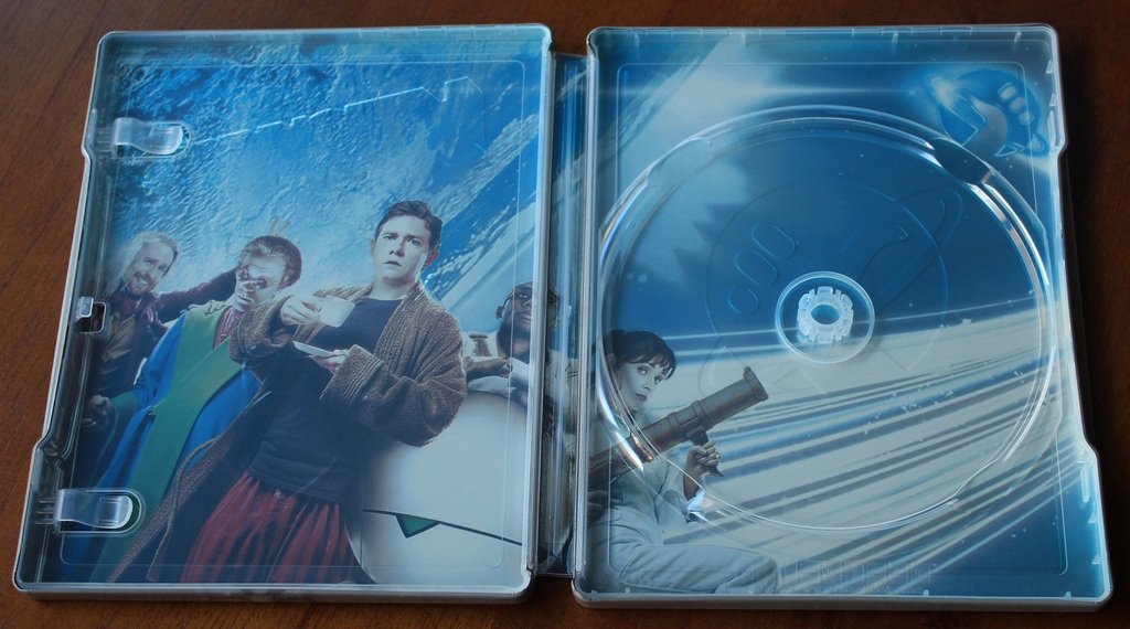 The Hitchhiker's Guide to the Galaxy (Steelbook Edition) [ Blu-Ray, Reg.A/B/C Import - United Kingdom ]