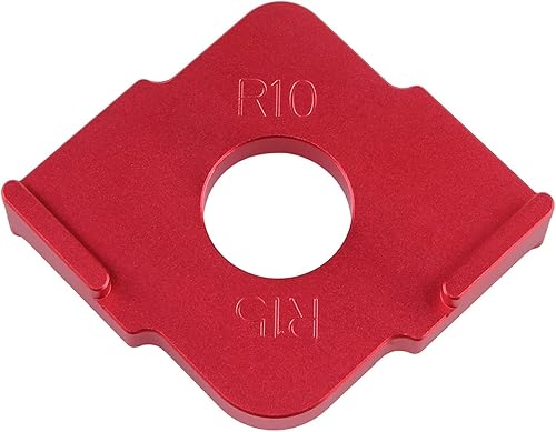 Miniatura 3 de Juego de 2 plantillas de router de plantilla de radio de aleación de aluminio, plantillas de broca de router rápido para enrutar esquinas