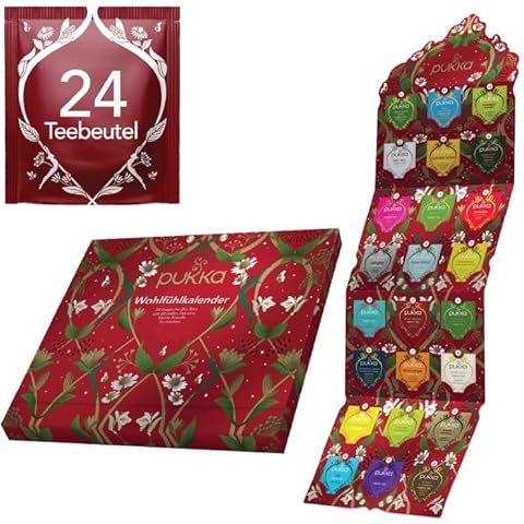 Pukka Bio-Tee Wohlfühl- und Adventskalender "Rot" Cover