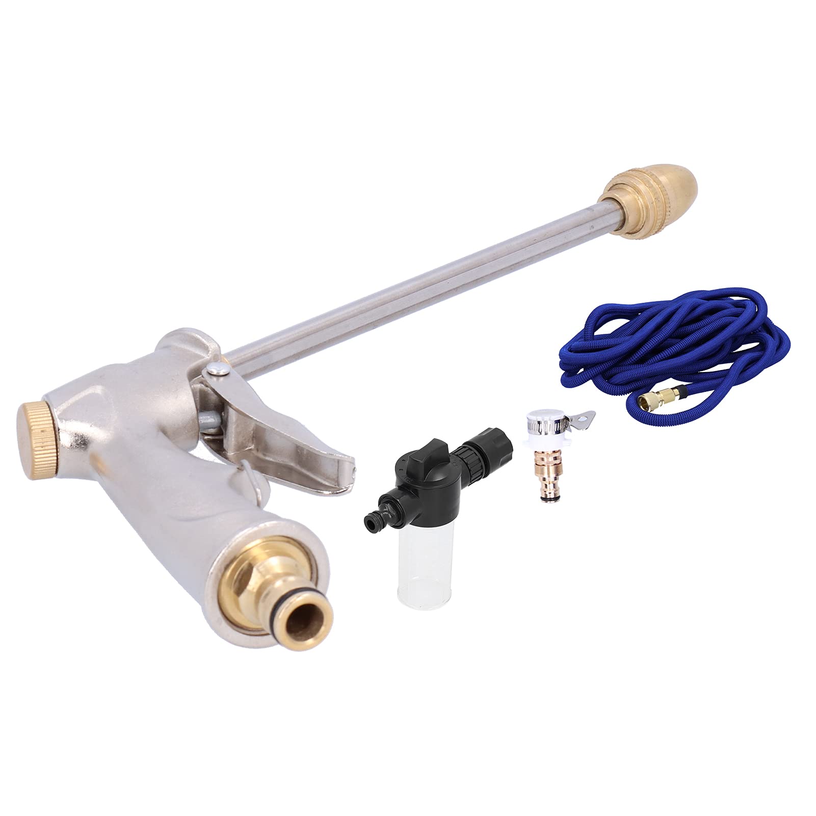 Pistola ad acqua ad alta pressione, irrigatore per pulizia Pratico portatile durevole per irrigazione da giardino per autolavaggio