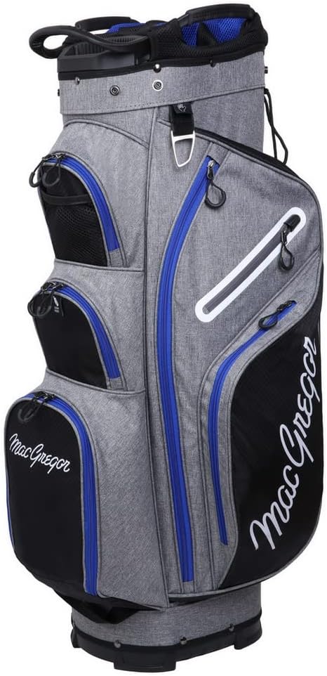 MacGregor Golf Mac 2.0 Heather Cart Bag with 14 Full Length Dividers