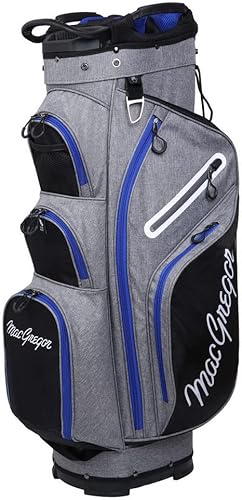 MacGregor Golf Mac 2.0 Heather - Bolsa de carrito con 14 divisores de longitud completa