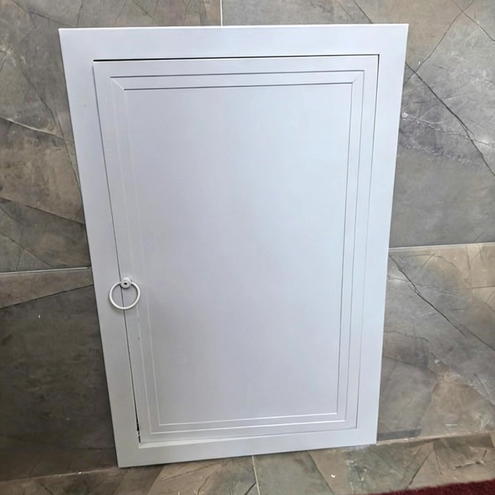 Drywall Access Panel, Aluminum Frame Wall Hole Cover Plumbing Access Doors, White Inspection Service Hatch for Outdoor and Indoor(24x24in/61x61cm)