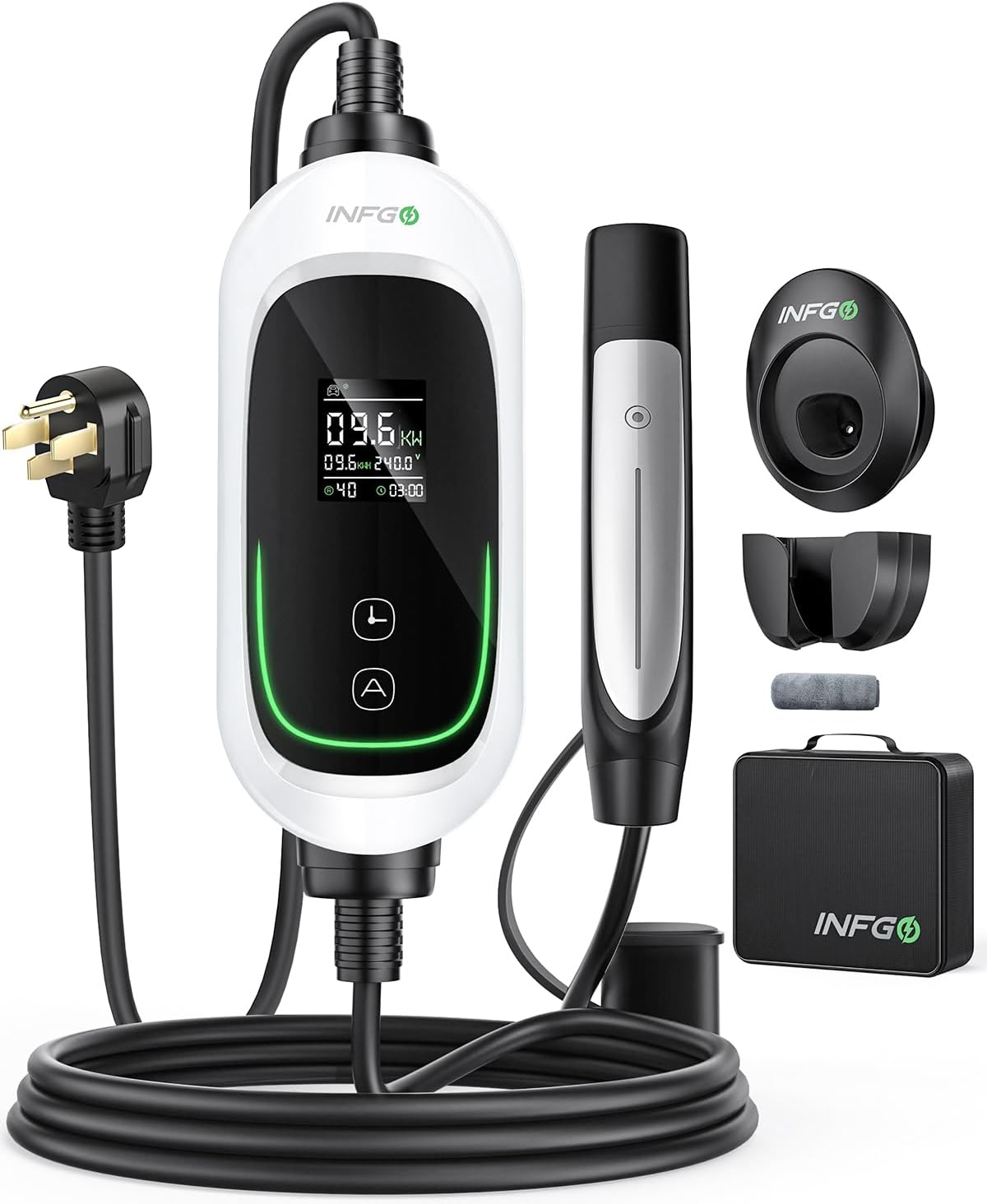 Fast Tesla Charger Level 2 25FT- 40A EV Charging Station for Tesla product image