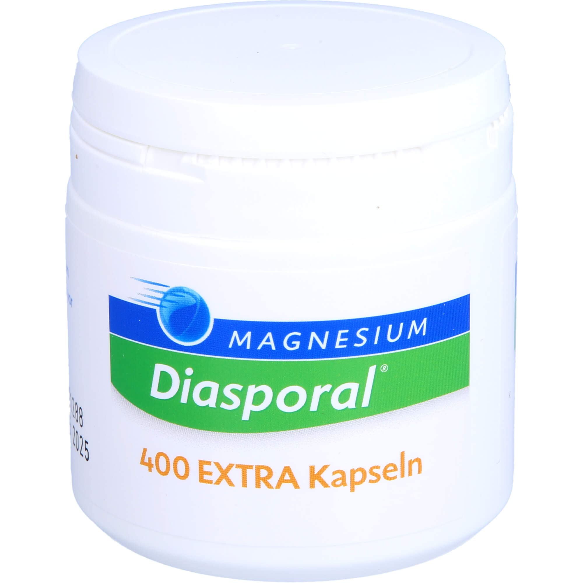 Magnesium-Diasporal 400 EXTRA Kapseln | Hochdosierte 400 mg Magnesium Kapseln | Vegan, geschmacksneutral und leicht zu schlucken | Ideal bei erhöhtem Bedarf | Glutenfrei und laktosefrei | 100 Stück