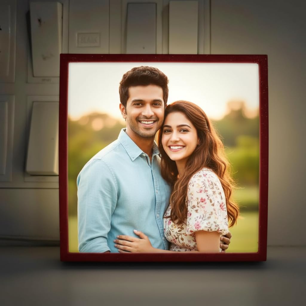 Custom Photo Lamp - Personalized LED Night Light -10