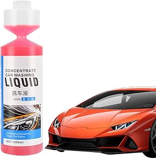 espuma para carro,Líquido Espuma Carro Concentrado para Lavagem Carro | Suprimentos limpeza para carros, produtos cuidado externo, 1000 ML, suave na pintura, poderoso na Canian