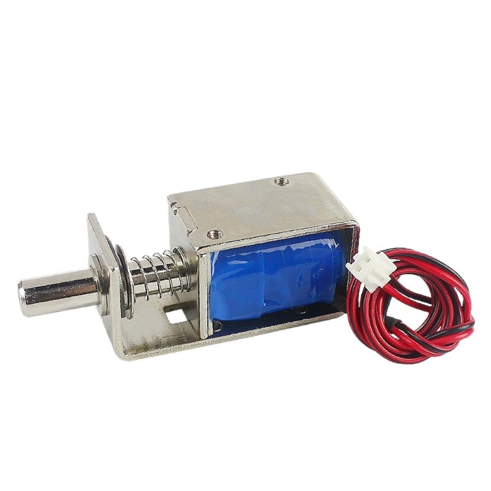 Mdwxdofp One Color Dc12v 24V Small Electric Lock Solenoid Electromagnet Stroke 10Mm Magnetic Door Lock (Ly01a-24V)